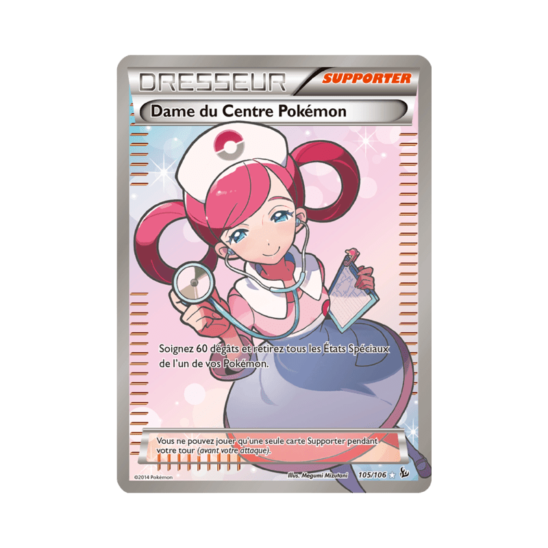pokemon-tcg-105-109-dame-du-centre-pokemon-ultra-rare-etincelles-xy-flf