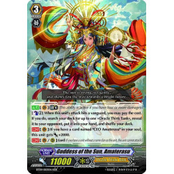 Vanguard_TCG_card_BT09_003EN_RRR_Goddess_of_the_Sun_Amaterasu_Clash_of_the_Knights_Dragons