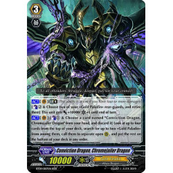 Vanguard_TCG_card_BT09_007EN_RRR_Conviction_Dragon_Chromejailer_Dragon_Clash_of_the_Knights_Dragons