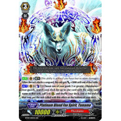 Vanguard_TCG_card_BT09_010EN_RR_Platinum_Blond_Fox_Spirit_Tamamo_Clash_of_the_Knights_Dragons