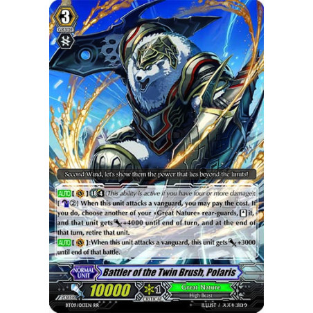 Vanguard_TCG_card_BT09_013EN_RR_Battler_of_the_Twin_Brush_Polaris_Clash_of_the_Knights_Dragons