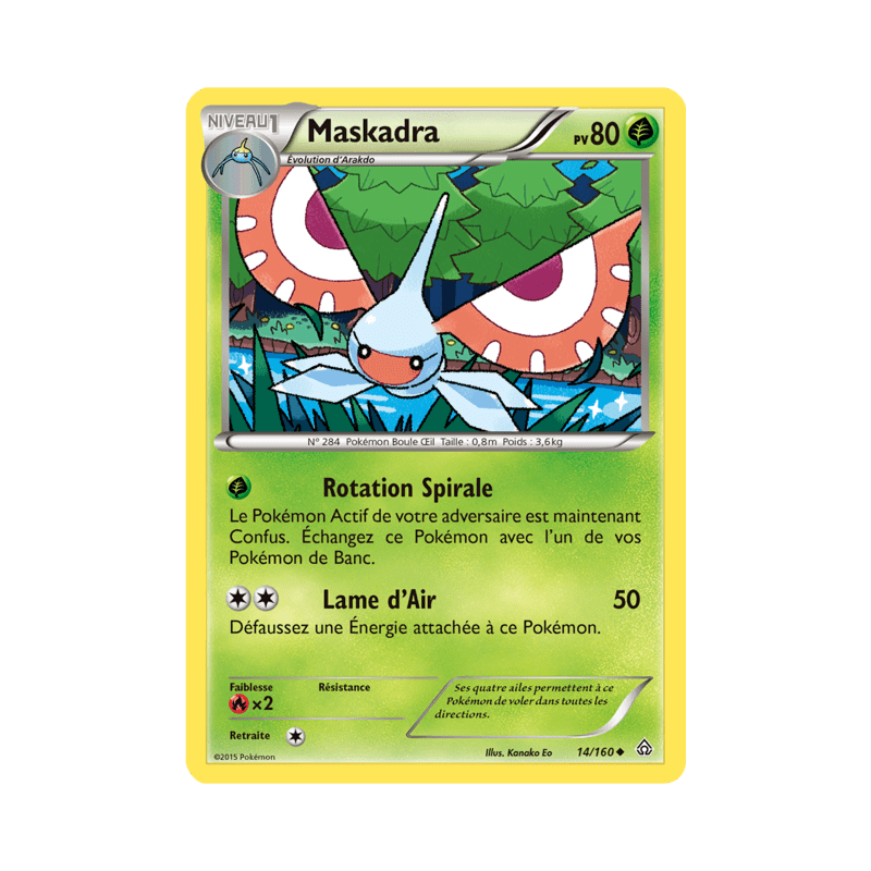 pokemon-tcg-14-164-maskadra-uncommon-primo-choc-xy-prc