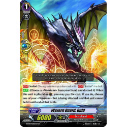 Vanguard_TCG_card_BT09_016EN_RR_Wyvern_Guard_Guld_Clash_of_the_Knights_Dragons