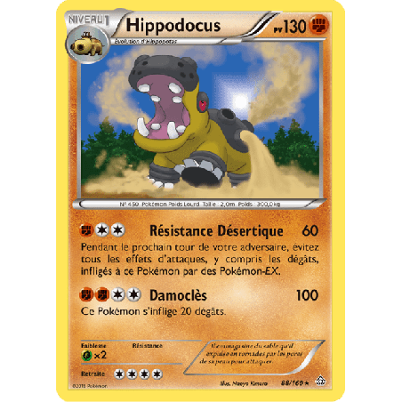 pokemon-tcg-88-164-hippodocus-holo-rare-primo-choc-xy-prc