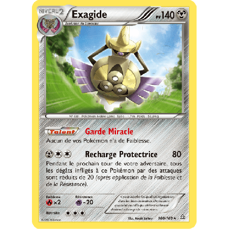 pokemon-tcg-100-164-exagide-holo-rare-primo-choc-xy-prc