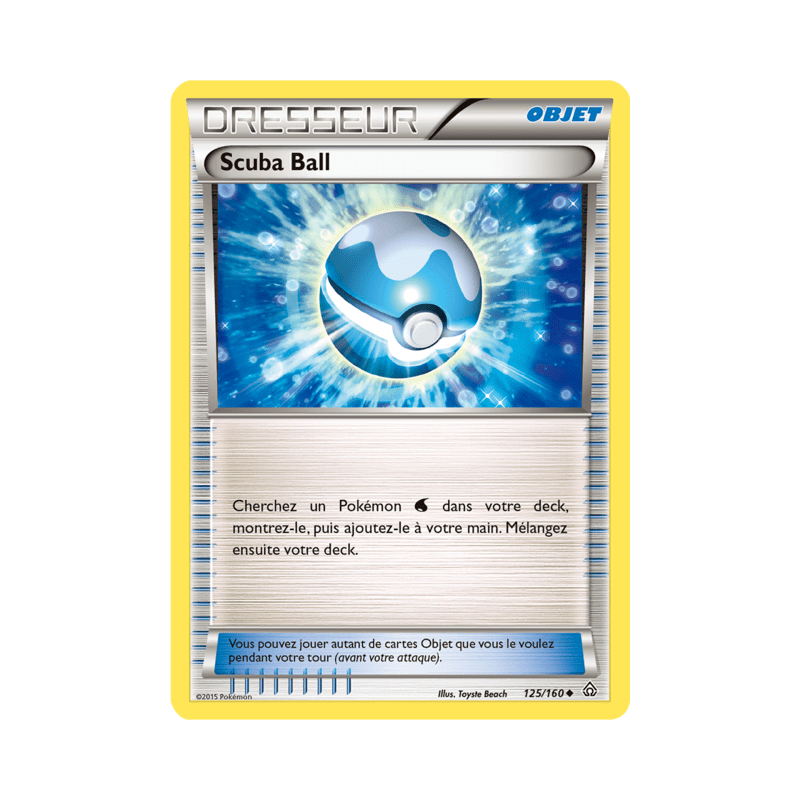 pokemon-tcg-125-164-scuba-ball-uncommon-primo-choc-xy-prc
