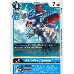 Digimon_TCG_BT2-028_AeroVeedramon_Rare_Ultimate_Power_Card_Game