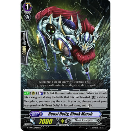 Vanguard_TCG_card_BT09_034EN_R_Beast_Deity_Blank_Marsh_Clash_of_the_Knights_Dragons