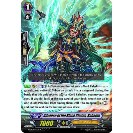 Vanguard_TCG_card_BT09_037EN_R_Advance_of_the_Black_Chains_Kahedin_Clash_of_the_Knights_Dragons