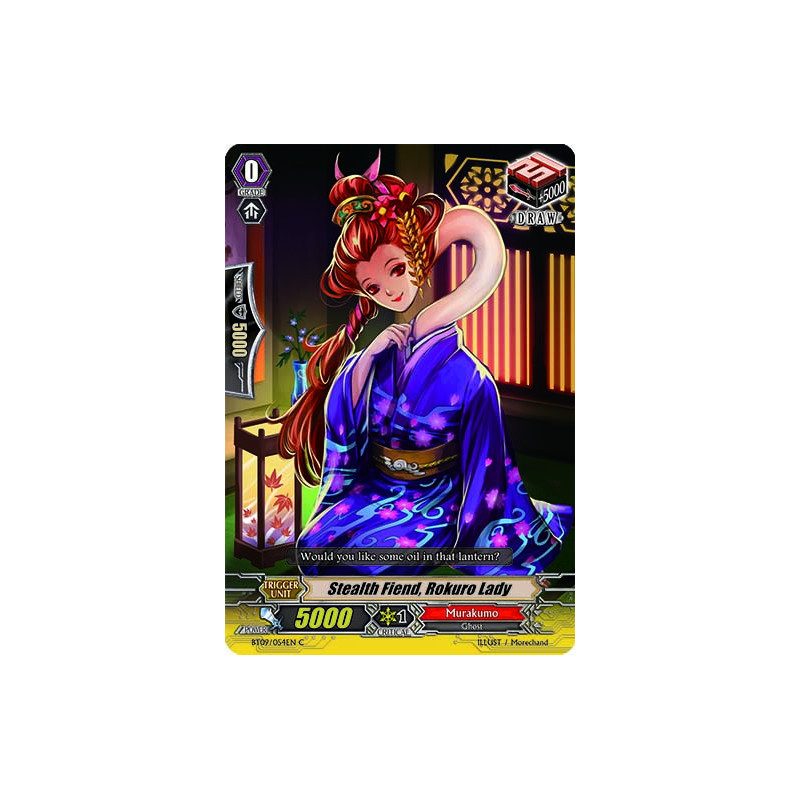 Vanguard_TCG_card_BT09_054EN_C_Stealth_Fiend_Rokuro_Lady_Clash_of_the_Knights_Dragons