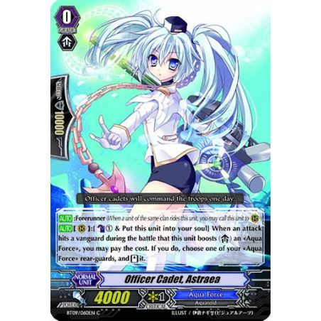 Vanguard_TCG_card_BT09_060EN_C_Officer_Cadet_Astraea_Clash_of_the_Knights_Dragons
