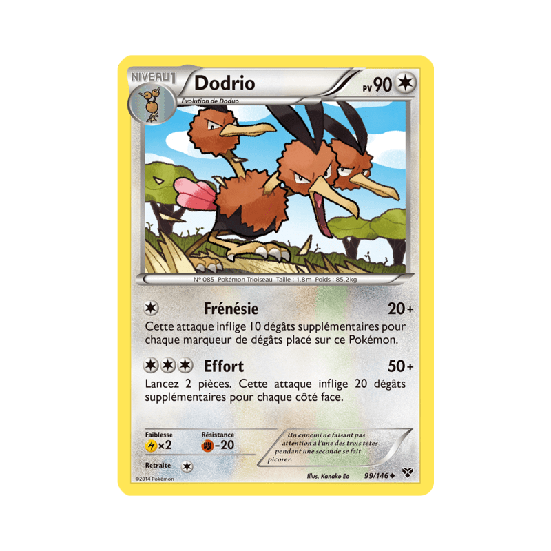 pokemon-tcg-99-146-dodrio-uncommon-xy-xy