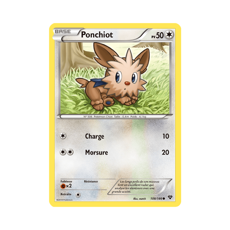 pokemon-tcg-108-146-ponchiot-common-xy-xy