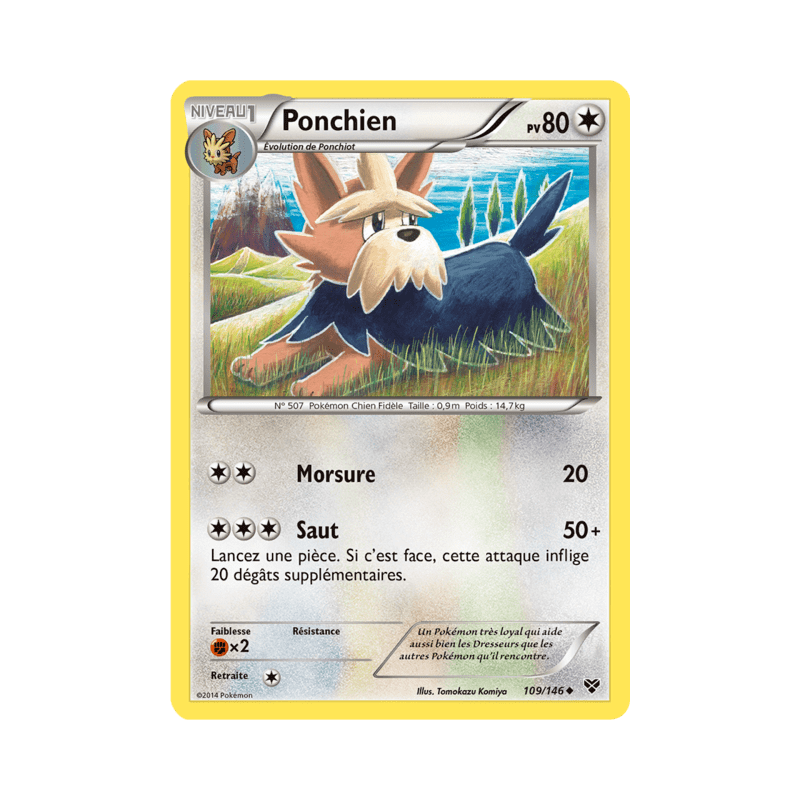 pokemon-tcg-109-146-ponchien-uncommon-xy-xy