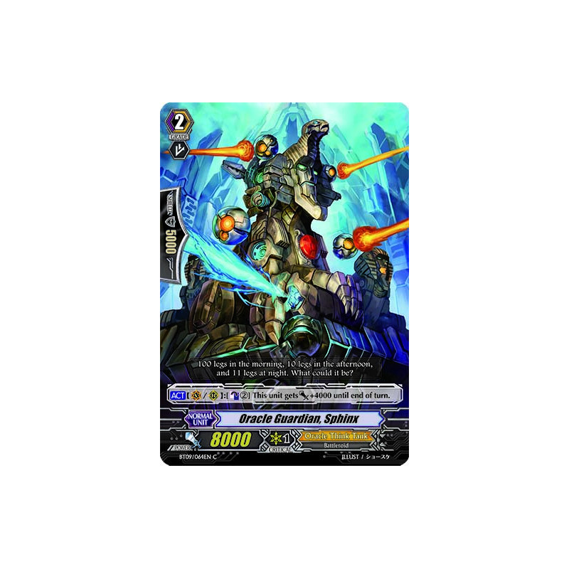 Vanguard_TCG_card_BT09_064EN_C_Oracle_Guardian_Sphinx_Clash_of_the_Knights_Dragons