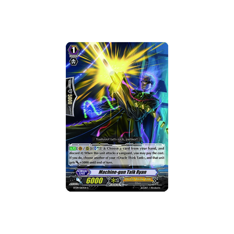 Vanguard_TCG_card_BT09_067EN_C_Machine-gun_Talk_Ryan_Clash_of_the_Knights_Dragons