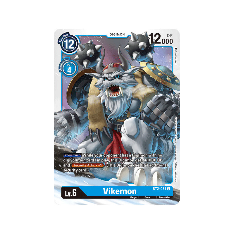 Digimon_TCG_BT2-031_Vikemon_Uncommon_Ultimate_Power_Card_Game