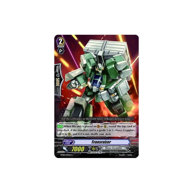 Vanguard_TCG_card_BT09_071EN_C_Transraizer_Clash_of_the_Knights_Dragons