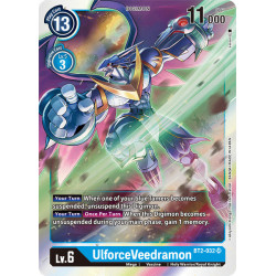 Digimon_TCG_BT2-032_UlforceVeedramon_Super_Rare_Ultimate_Power_Card_Game