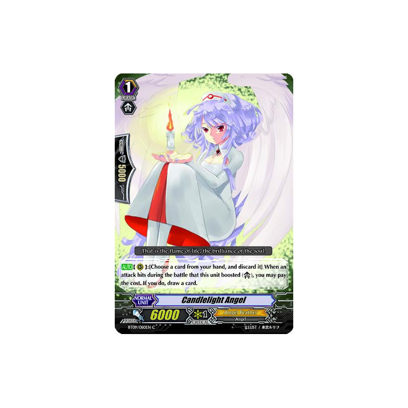 Vanguard_TCG_card_BT09_080EN_C_Candlelight_Angel_Clash_of_the_Knights_Dragons