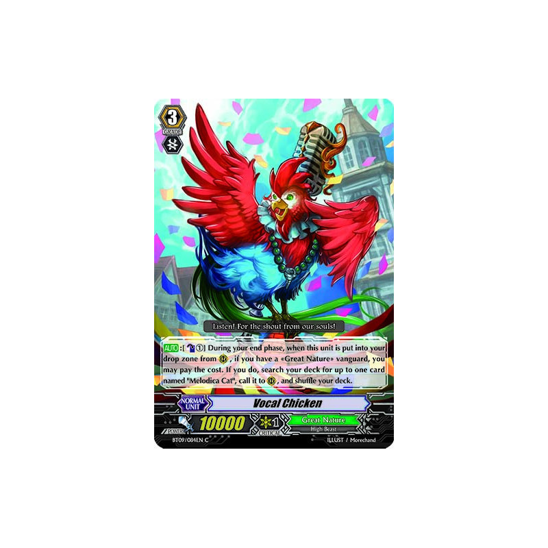 Vanguard_TCG_card_BT09_084EN_C_Vocal_Chicken_Clash_of_the_Knights_Dragons