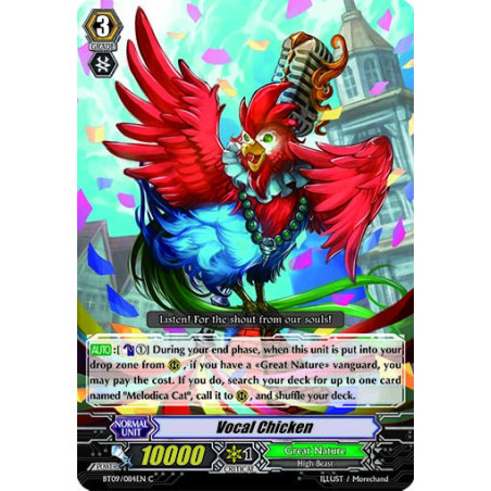 Vanguard_TCG_card_BT09_084EN_C_Vocal_Chicken_Clash_of_the_Knights_Dragons