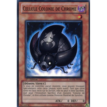 yu-gi-oh-tcg-ha05-fr043-sr-cellule-colonie-de-chrome-arsenal-mysterieux-5-invasion-colonie-de-chrome