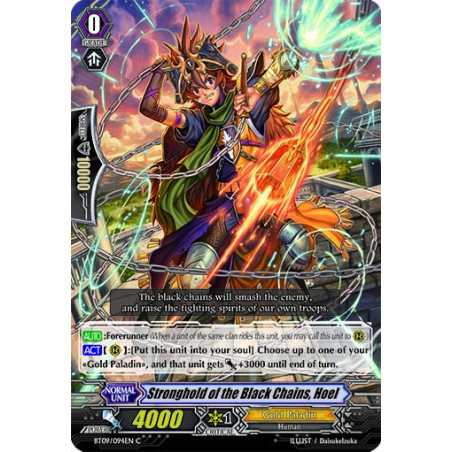 Vanguard_TCG_card_BT09_094EN_C_Stronghold_of_the_Black_Chains_Hoel_Clash_of_the_Knights_Dragons