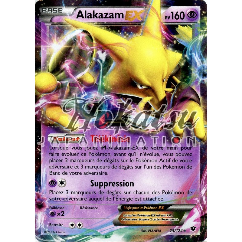 Pokémon TCG: Alakazam EX (117/124) - XY10 Fusão de Destinos - Pokémon  Company - Outros Jogos - Magazine Luiza