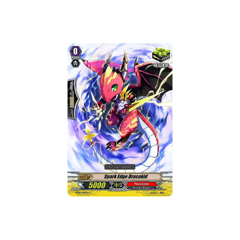 Vanguard_TCG_card_BT09_099EN_C_Spark_Edge_Dracokid_Clash_of_the_Knights_Dragons