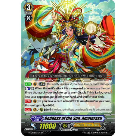 Vanguard_TCG_card_BT09_S03EN_SP_Goddess_of_the_Sun_Amaterasu_Clash_of_the_Knights_Dragons