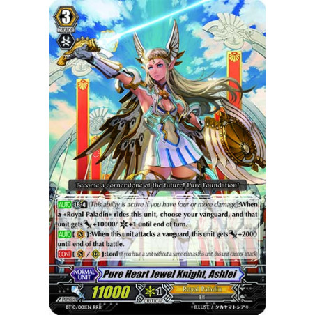 Vanguard_TCG_card_BT10_001EN_RRR_Pure_Heart_Jewel_Knight_Ashlei_Triumphant_Return_of_the_King_of_Knights