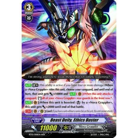 Vanguard_TCG_card_BT10_008EN_RRR_Beast_Deity_Ethics_Buster_Triumphant_Return_of_the_King_of_Knights