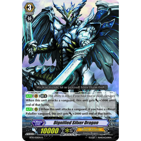 Vanguard_TCG_card_BT10_021EN_R_Dignified_Silver_Dragon_Triumphant_Return_of_the_King_of_Knights