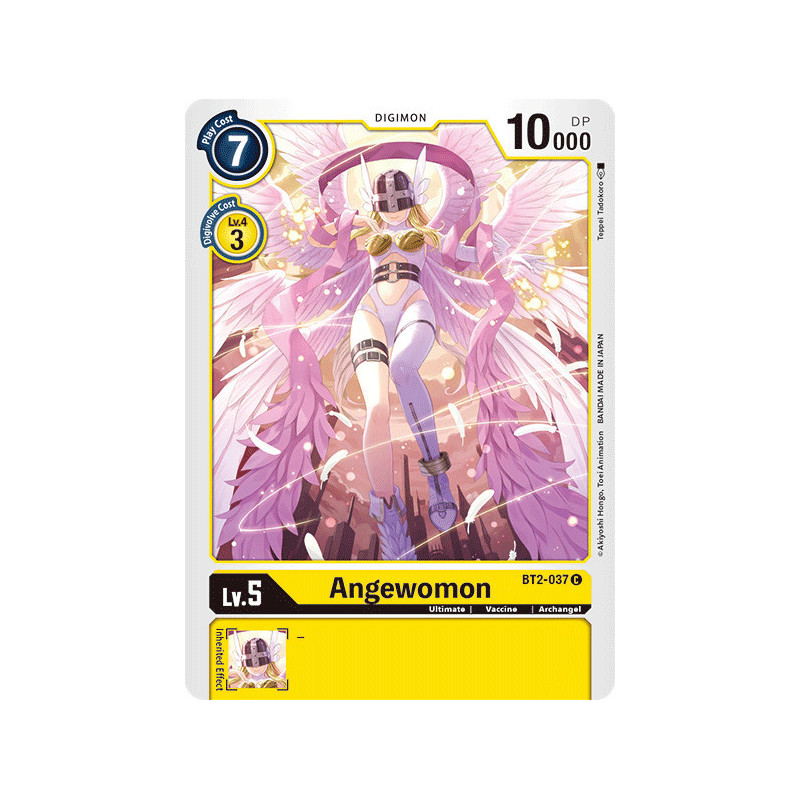 Digimon_TCG_BT2-037_Angewomon_Common_Ultimate_Power_Card_Game