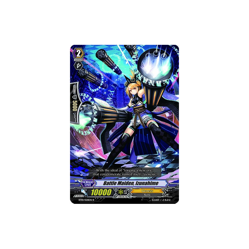 Vanguard_TCG_card_BT10_028EN_R_Battle_Maiden_Izunahime_Triumphant_Return_of_the_King_of_Knights