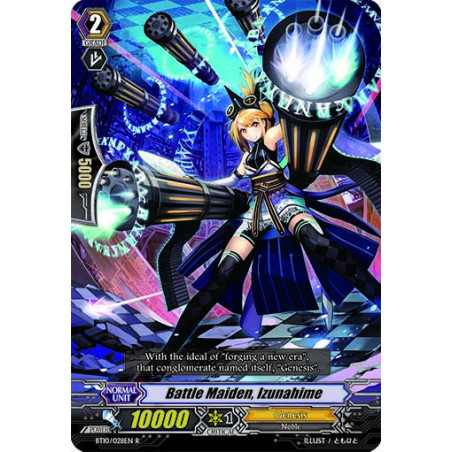 Vanguard_TCG_card_BT10_028EN_R_Battle_Maiden_Izunahime_Triumphant_Return_of_the_King_of_Knights