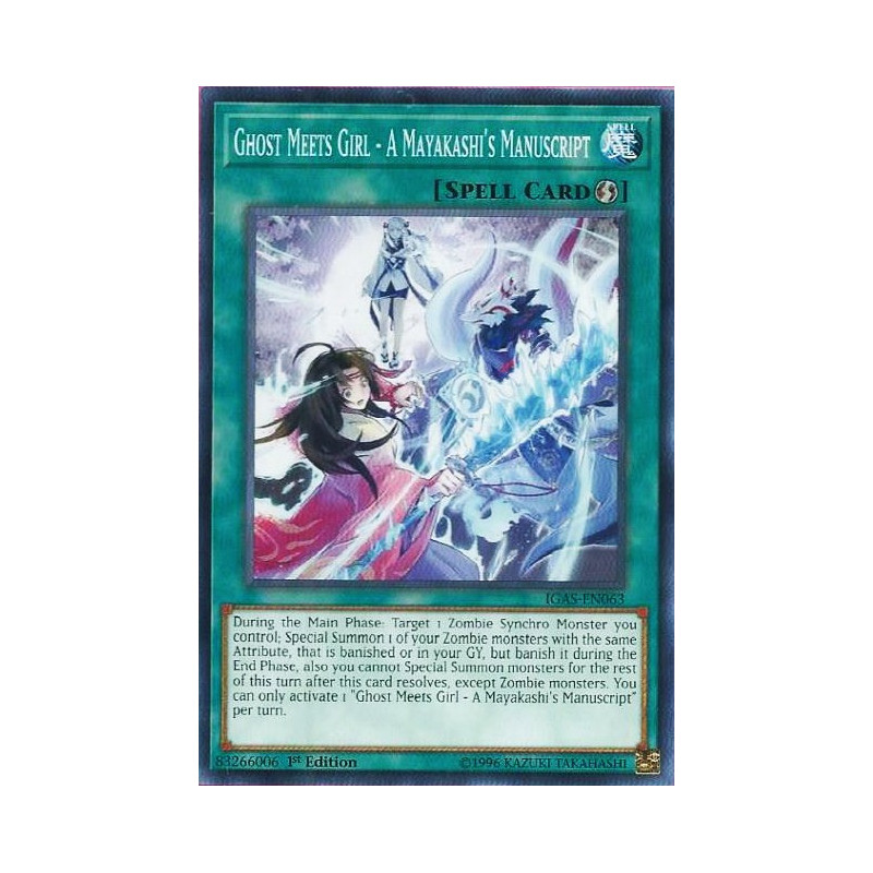 yu-gi-oh-tcg-igas-en063-c-ghost-meets-girl-a-mayakashi-s-manuscript-ignition-assault