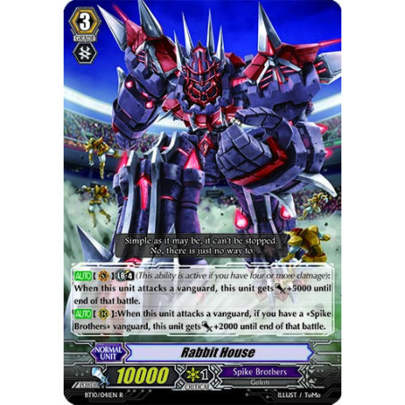 Vanguard_TCG_card_BT10_041EN_R_Rabbit_House_Triumphant_Return_of_the_King_of_Knights