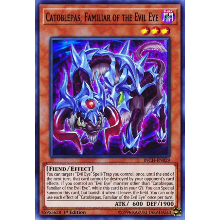 yu-gi-oh-tcg-inch-en029-sr-catoblepas-familiar-of-the-evil-eye-the-infinity-chasers