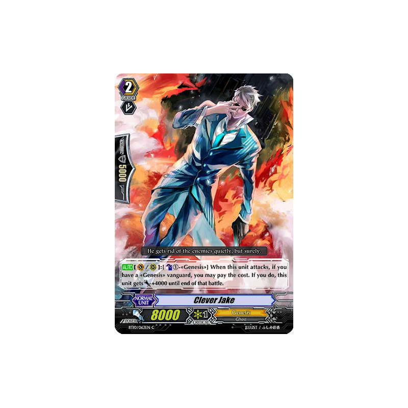 Vanguard_TCG_card_BT10_063EN_C_Clever_Jake_Triumphant_Return_of_the_King_of_Knights