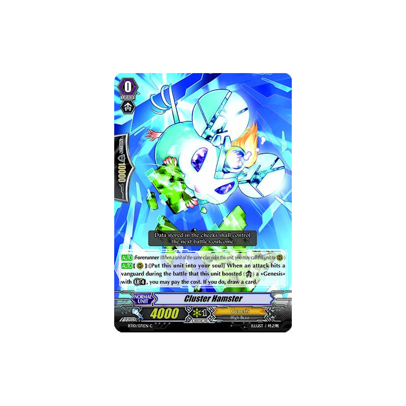 Vanguard_TCG_card_BT10_071EN_C_Cluster_Hamster_Triumphant_Return_of_the_King_of_Knights