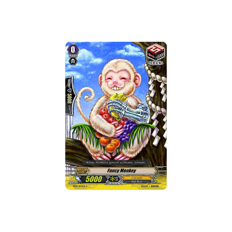 Vanguard_TCG_card_BT10_075EN_C_Fancy_Monkey_Triumphant_Return_of_the_King_of_Knights