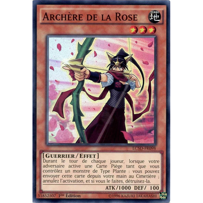 yu-gi-oh-tcg-lc5d-fr098-sr-archere-de-la-rose-collection-legendaire-5d-s-mega-pack