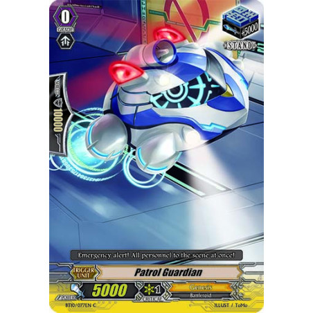 Vanguard_TCG_card_BT10_077EN_C_Patrol_Guardian_Triumphant_Return_of_the_King_of_Knights