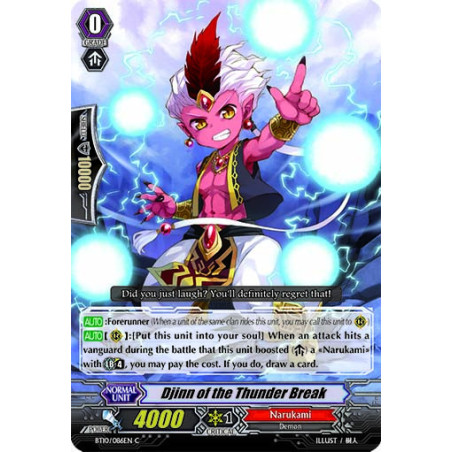 Vanguard_TCG_card_BT10_086EN_C_Djinn_of_the_Thunder_Break_Triumphant_Return_of_the_King_of_Knights