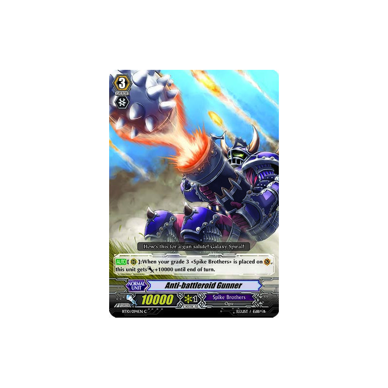 Vanguard_TCG_card_BT10_094EN_C_Anti-battleroid_Gunner_Triumphant_Return_of_the_King_of_Knights