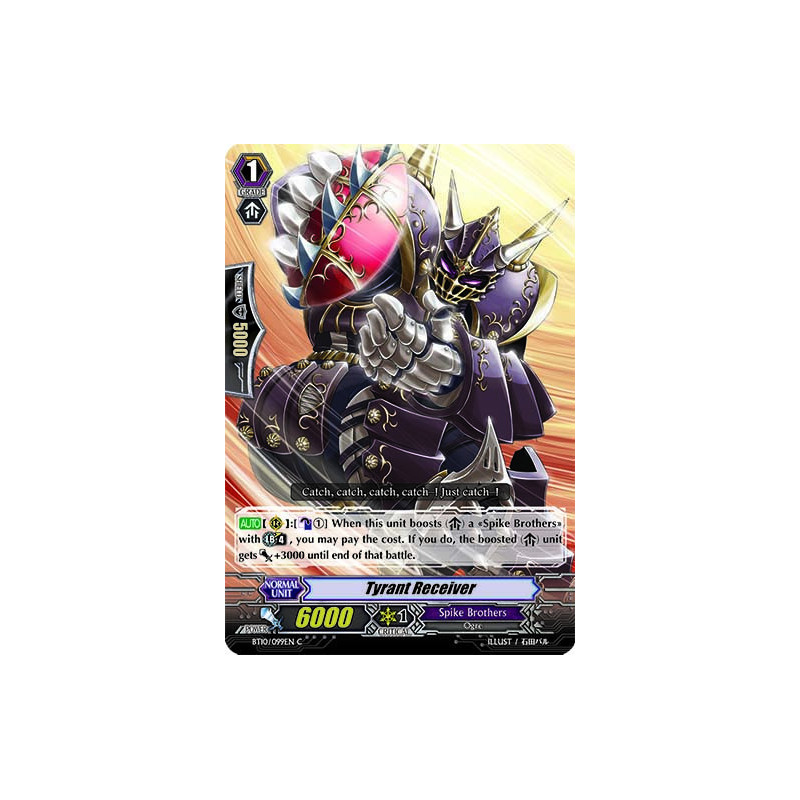 Vanguard_TCG_card_BT10_099EN_C_Tyrant_Receiver_Triumphant_Return_of_the_King_of_Knights