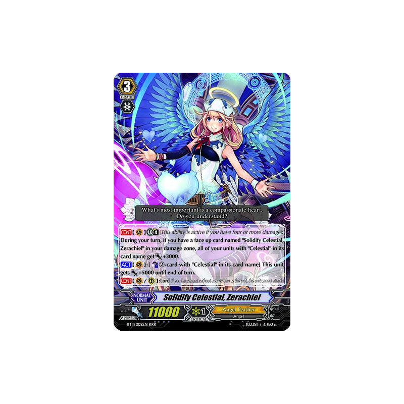 Vanguard_TCG_card_BT11_002EN_RRR_Solidify_Celestial_Zerachiel_Seal_Dragons_Unleashed