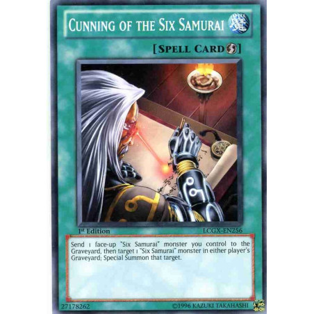 yu-gi-oh-tcg-lcgx-en256-c-cunning-of-the-six-samurai-legendary-collection-2-the-duel-academy-years-mega-pack